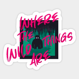 Where The Wild Things Are Sticker